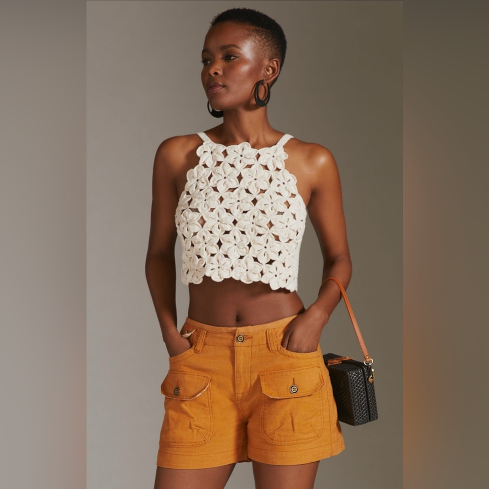 NWT Anthropologie’s Pilcro Camp Shorts